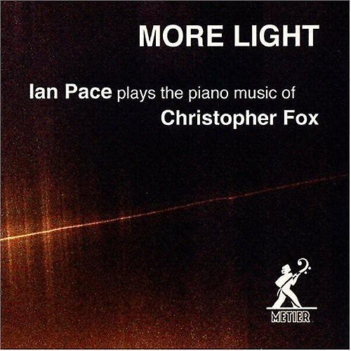 Metier Ian Pace - More Light  [COMPACT DISCS] USA import