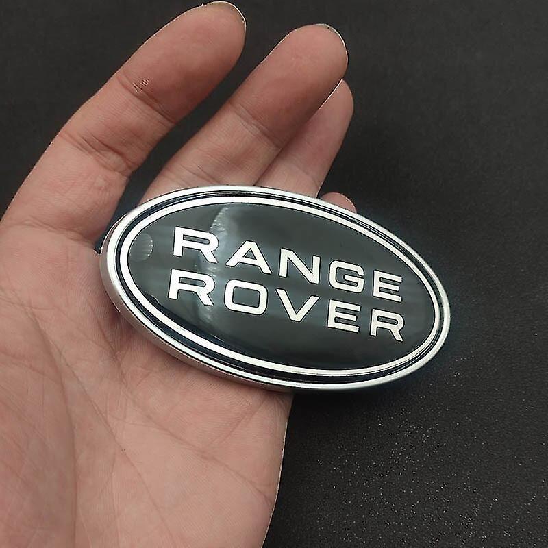 unbrand 3d Metal Logo Range Rover Emblem Car Front Grill Badge Trunk Sticker For Range Rover Sport Evoque L322 L320 L406 P38 Accessories Trunk badge