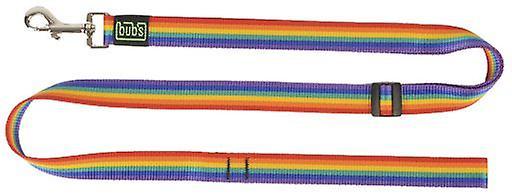 Bub's Rainbow Extendable Leash (Dogs , Collars, Leads and Harnesses , Leads) 100-160x2.5 cm