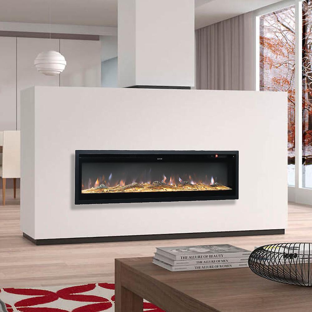 Living And Home 50 Inch Electric Fireplace Freestanding Wall Mounted Insert