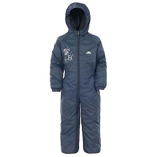 ek Wholesale Kids trespass dripdrop padded waterproof all-in-one suit Navy 5 to 6 years