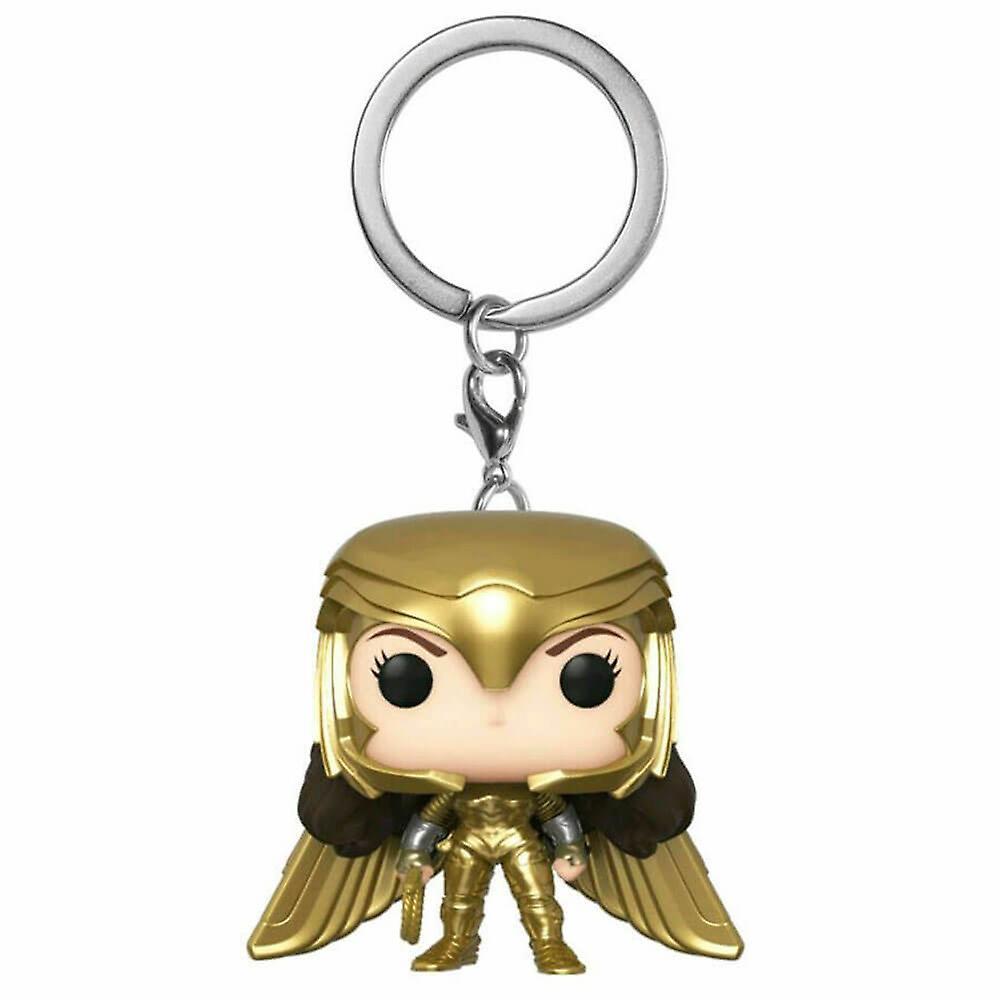 Wonder Woman 1984 Gold Power Pose Pocket Pop! Keychain