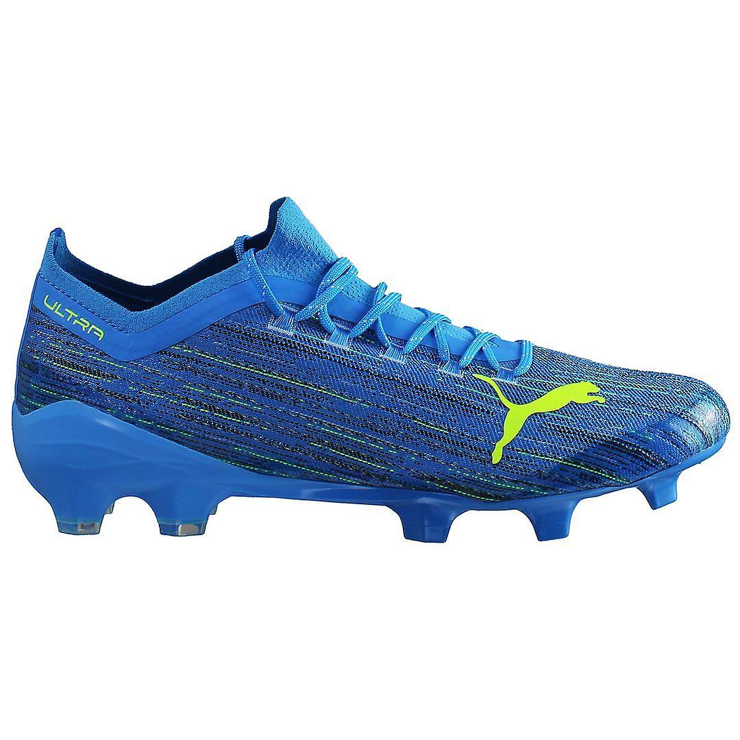 Puma Ultra 1.2 FG/AG Lace-Up Blue Synthetic Mens Football Boots 106299 01 UK 9 EU 43 US 10