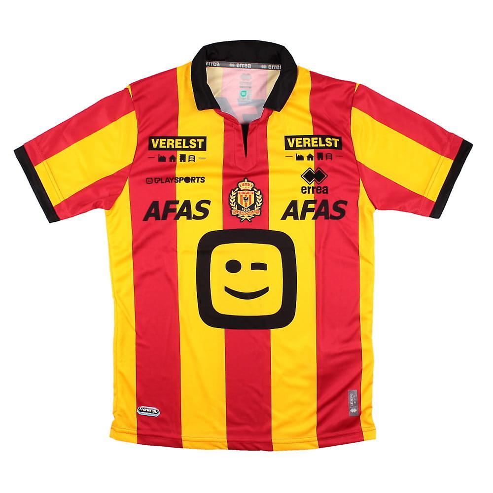 Errea 2023-2024 KV Mechelen Home Shirt Yellow Medium Adults