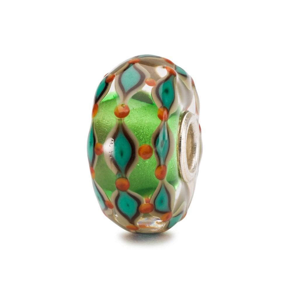 Women's Trollbeads Green Field Glass Bead TGLBE-20134