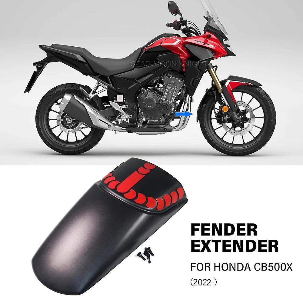 Scitoo Front Fender Mudguard Extender For Honda CB 500 X 500X CB500 CB500X 2022 2023 Motorcycle Accessories Hugger Extension Front Fender Extende