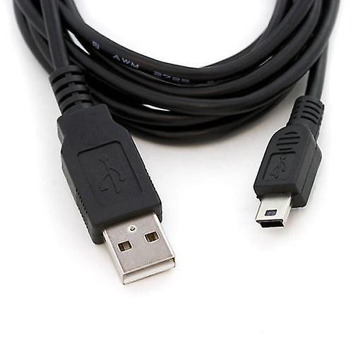 Hellfire Trading USB Charging Cable for Garmin Nuvi 30 40 40LM 50 50LM GPS Sat Nav Charger Lead Black