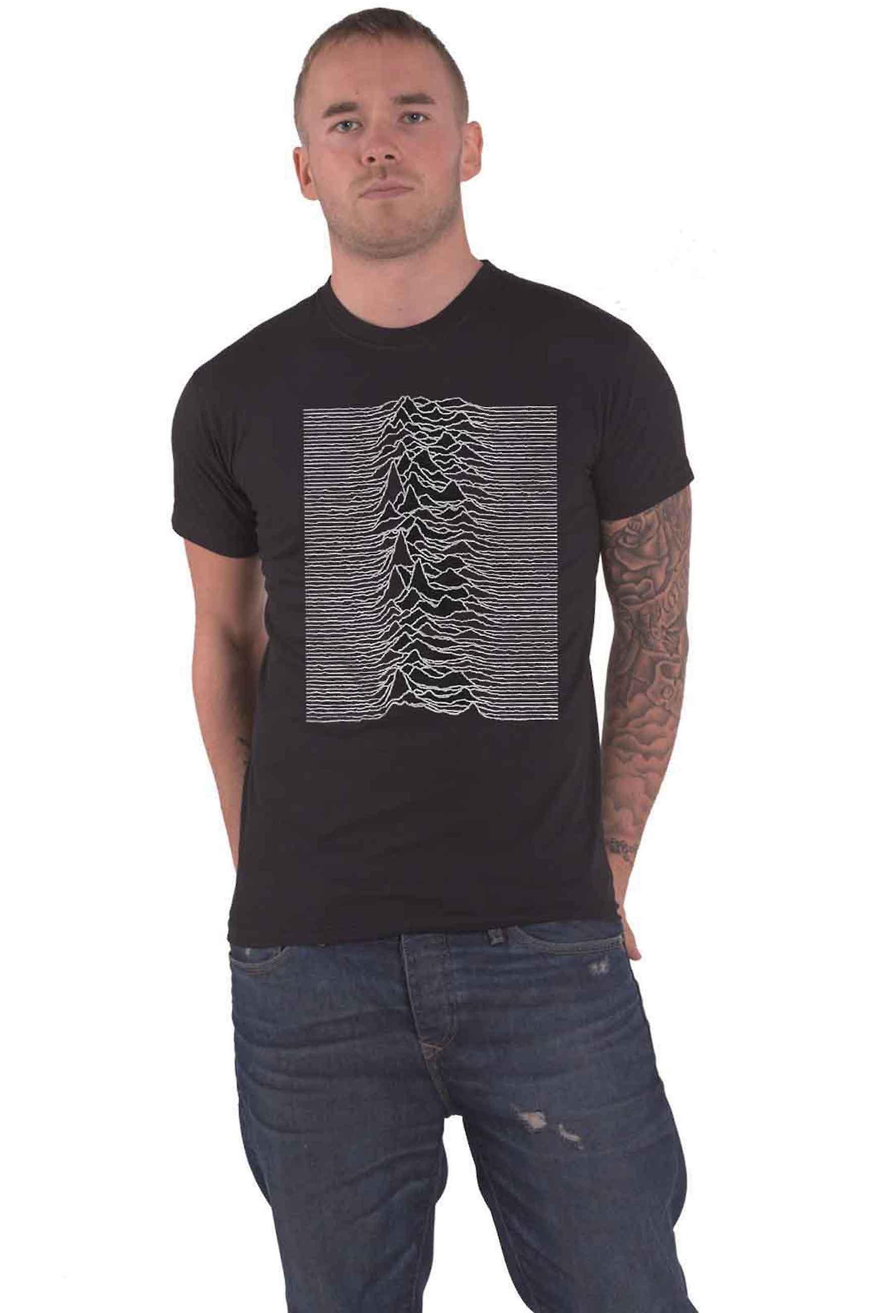 Joy Division Unknown Pleasures Back Print T Shirt Black 3XL