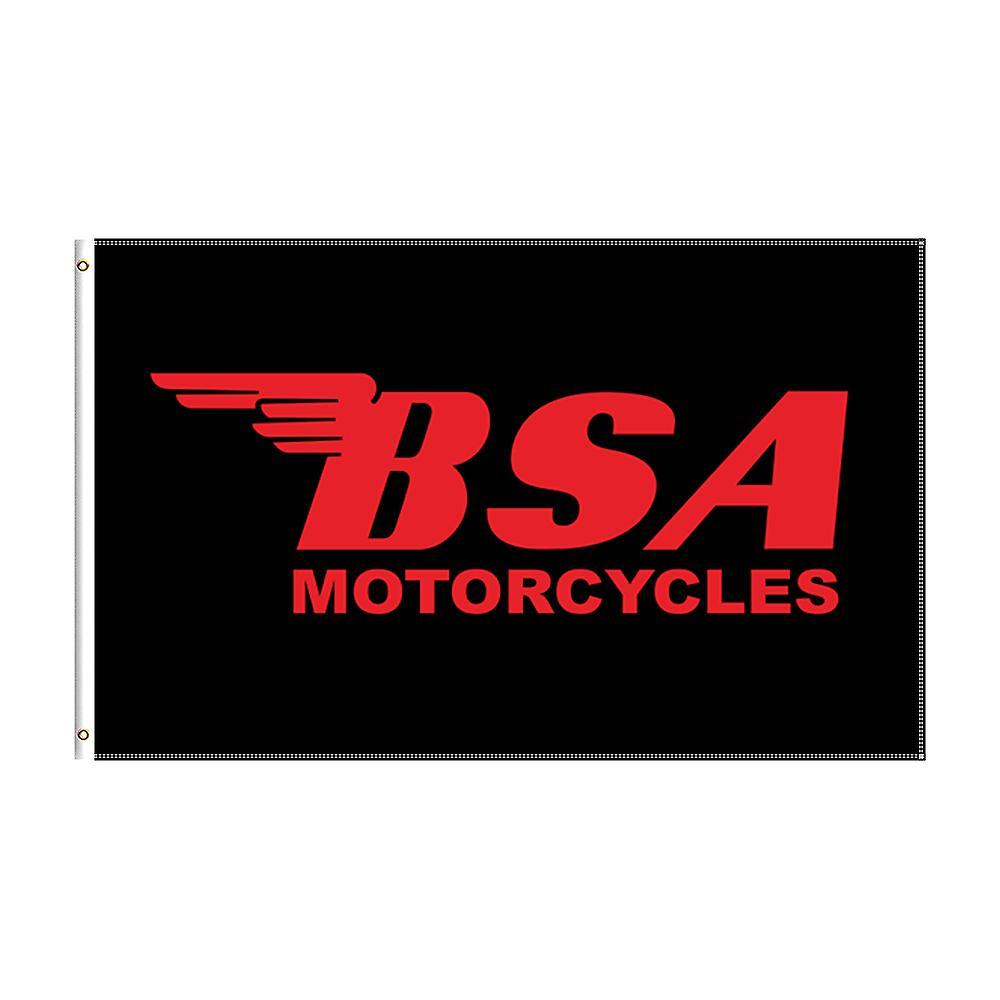 Bolongking 3x5 Ft Bsa Flag Polyester Printed Motorcycles Racing Banner For Decor A 150x240cm