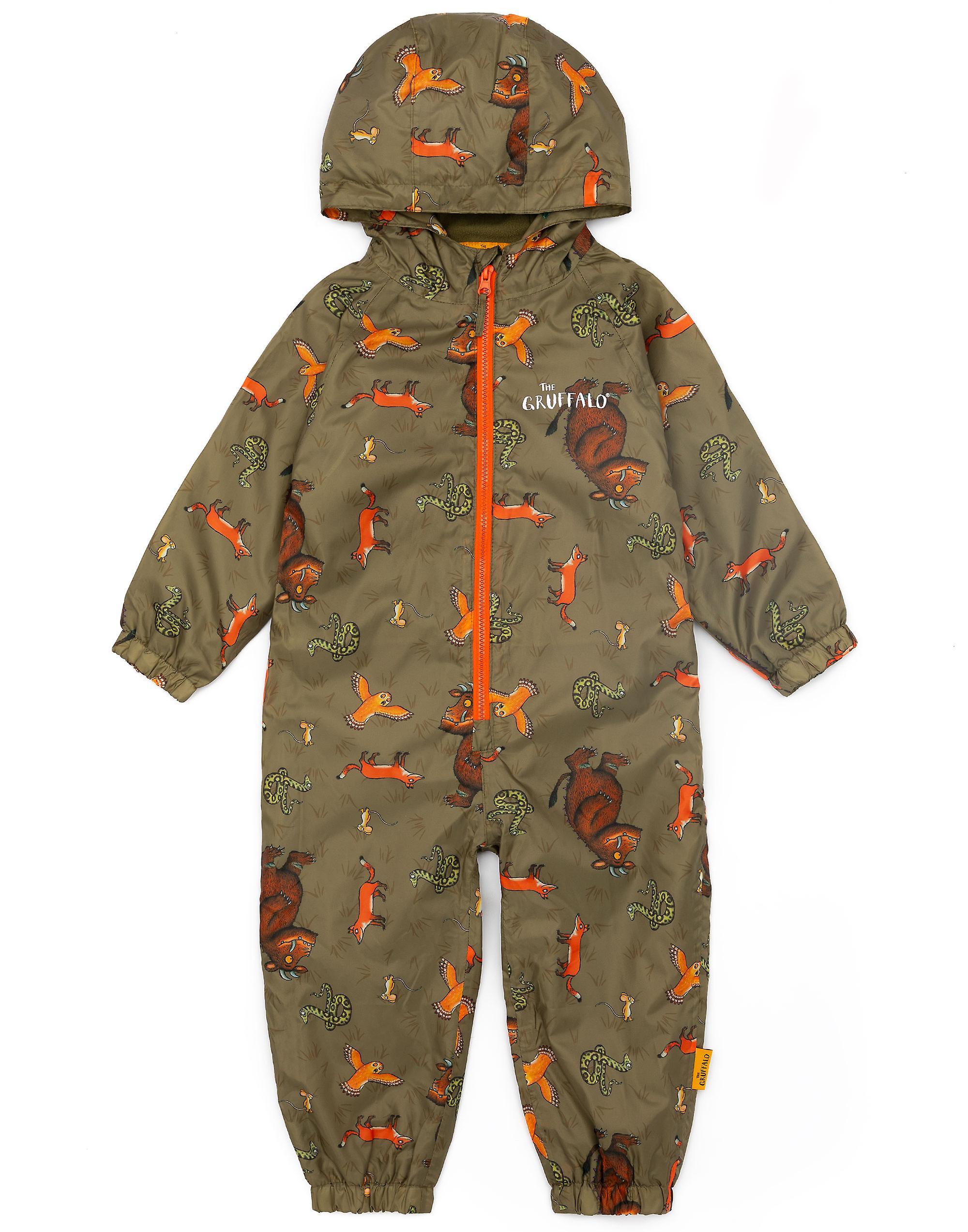 Gruffalo & Friends Unisex Kids Long Sleeve Rain Coat Multicoloured Multi Character 3-4 Years