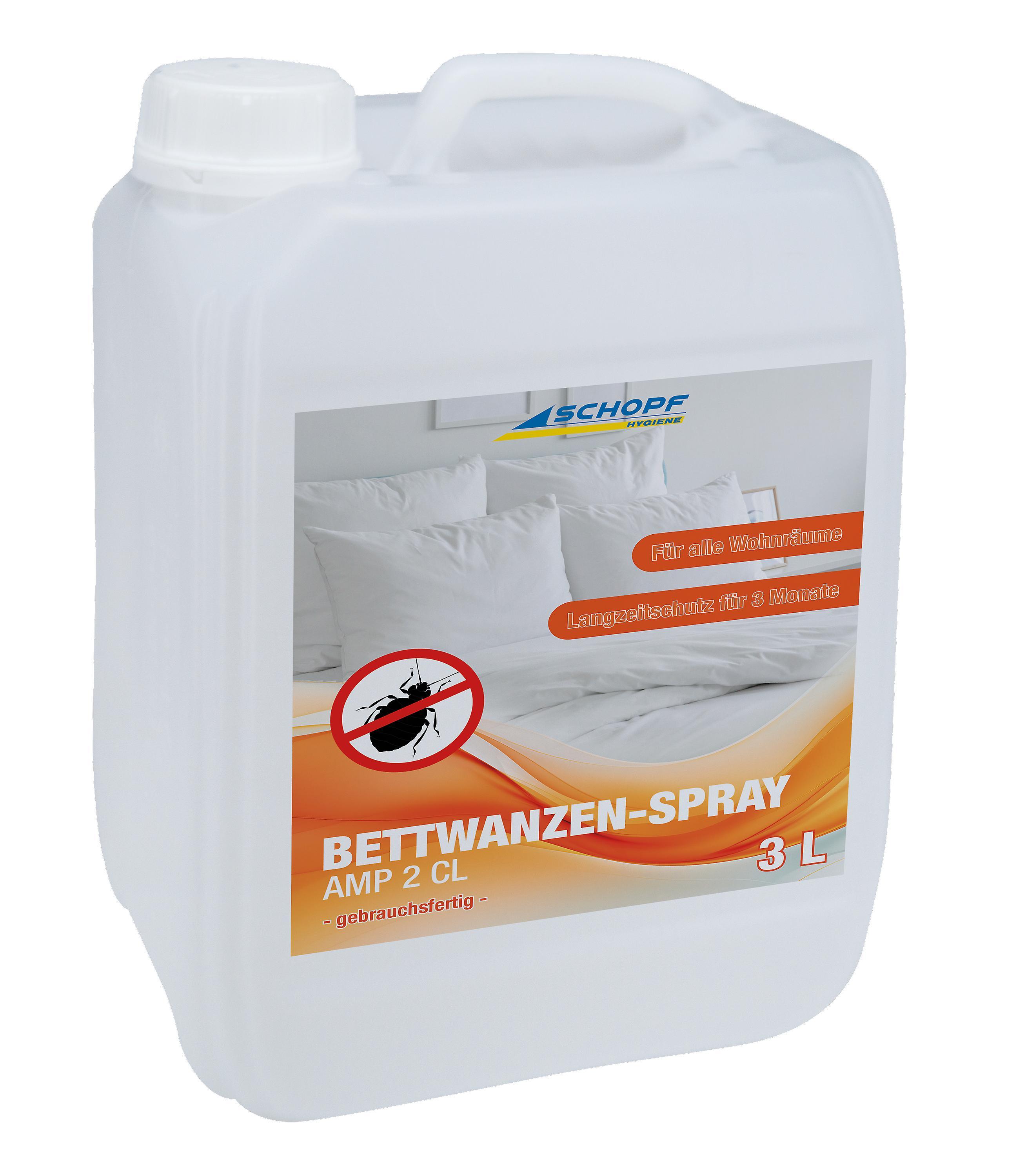 SCHOPF Hygiene Bed® Bug Spray, 3 litre canister