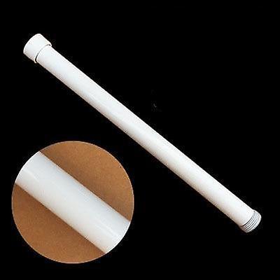 Slowmoose Brass Shower Tube Extend Pipe With 30cm, Extension Tube Bar White