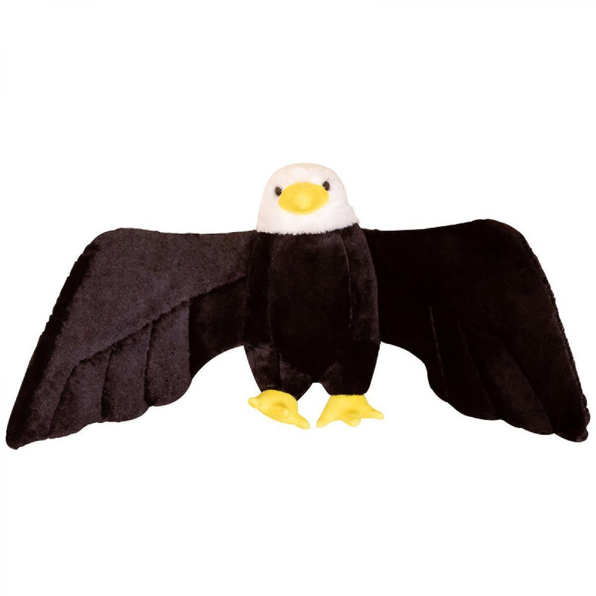 SSRGV Large Bald Eagle Plush Stuffed Animal, Soft American Eagle Plush Toy, Cute Bird Plushie, Cuddly Birthday for Kids, 15.7"