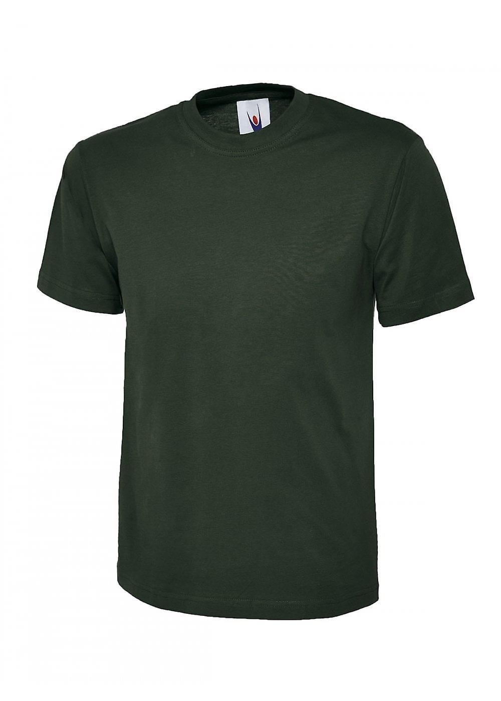 Women's Uneek Premium T-Shirt UC302 Bottle Green L