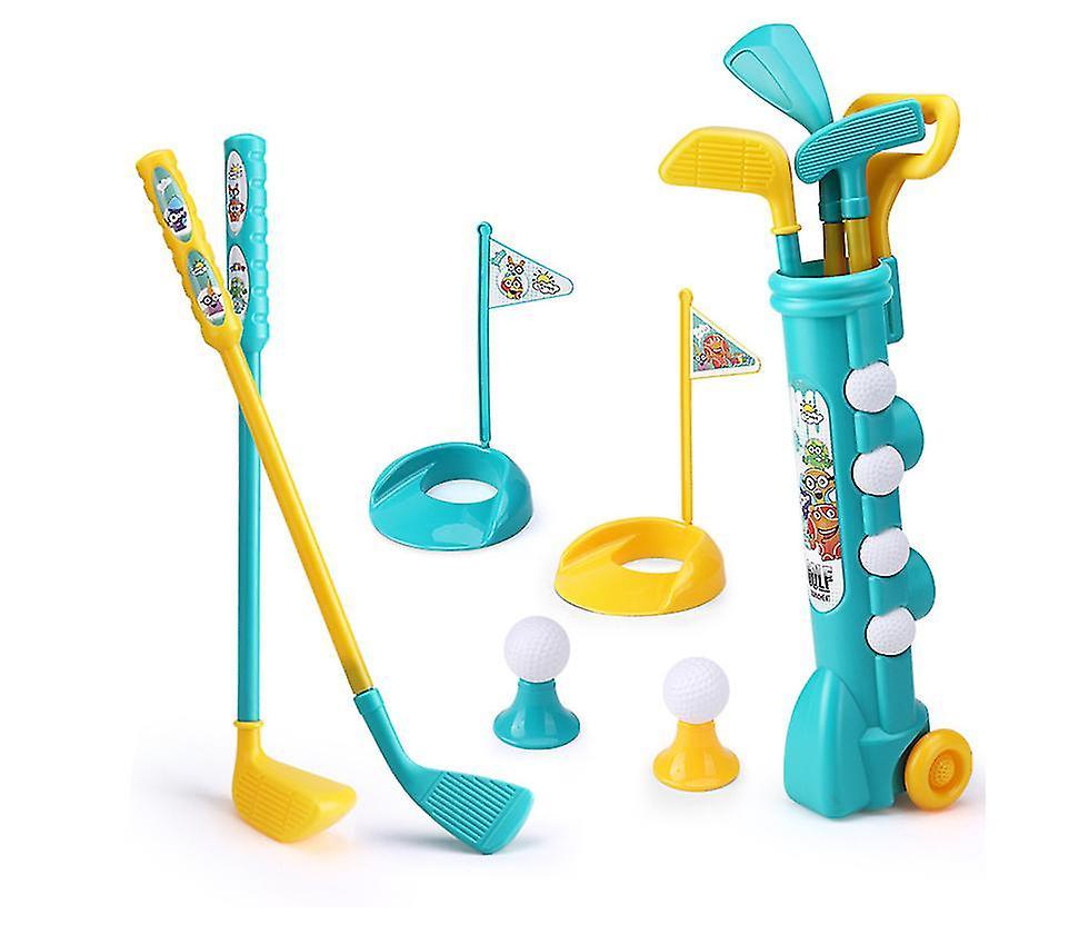 Manchalk Children's Sports Toys Golf Set Parent-child Interactive Game Set Indoor Toys