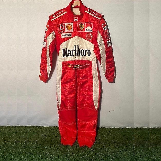 Kartex Suits Michael schumacher race-used 2005 ferrari china gp sublimation suit L