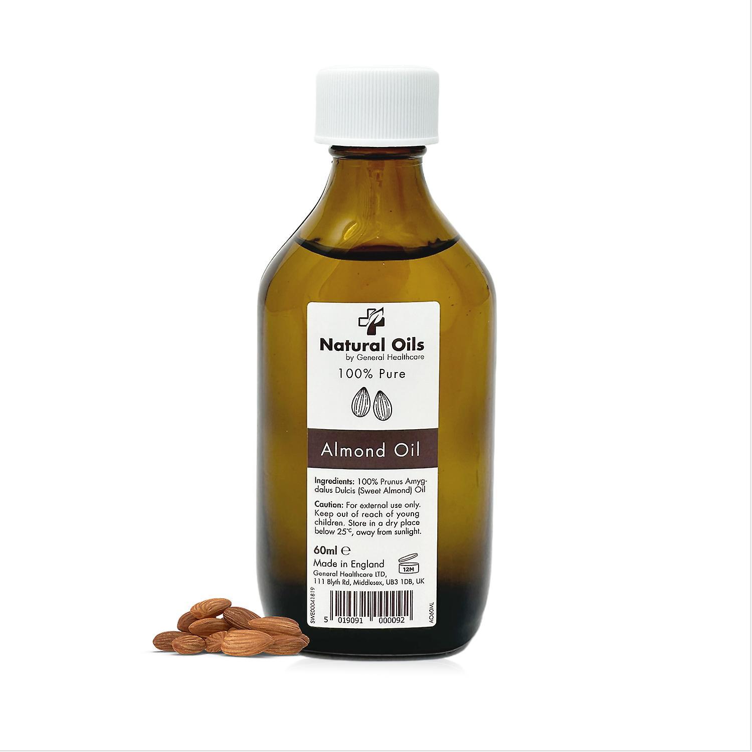 General Healthcare Natural Oils - Almond Oil 100% Pure - 60ML