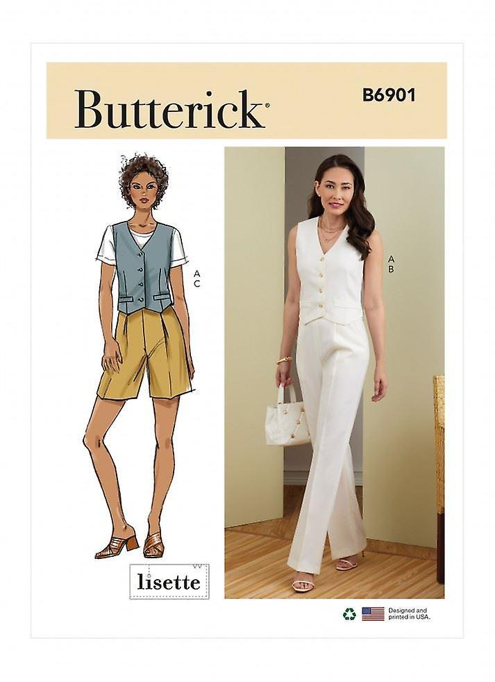 Butterick Paper Sewing Pattern 6901