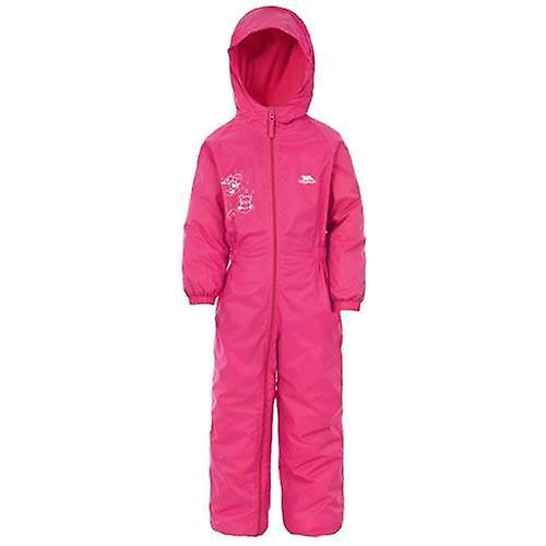 ek Wholesale Kids trespass dripdrop padded waterproof all-in-one suit Pink 5 to 6 years