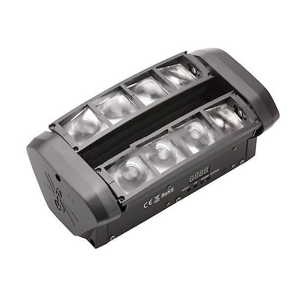 Slowmoose Mini Led With 8x10w, Rgbw Moving Head Light 12pcs