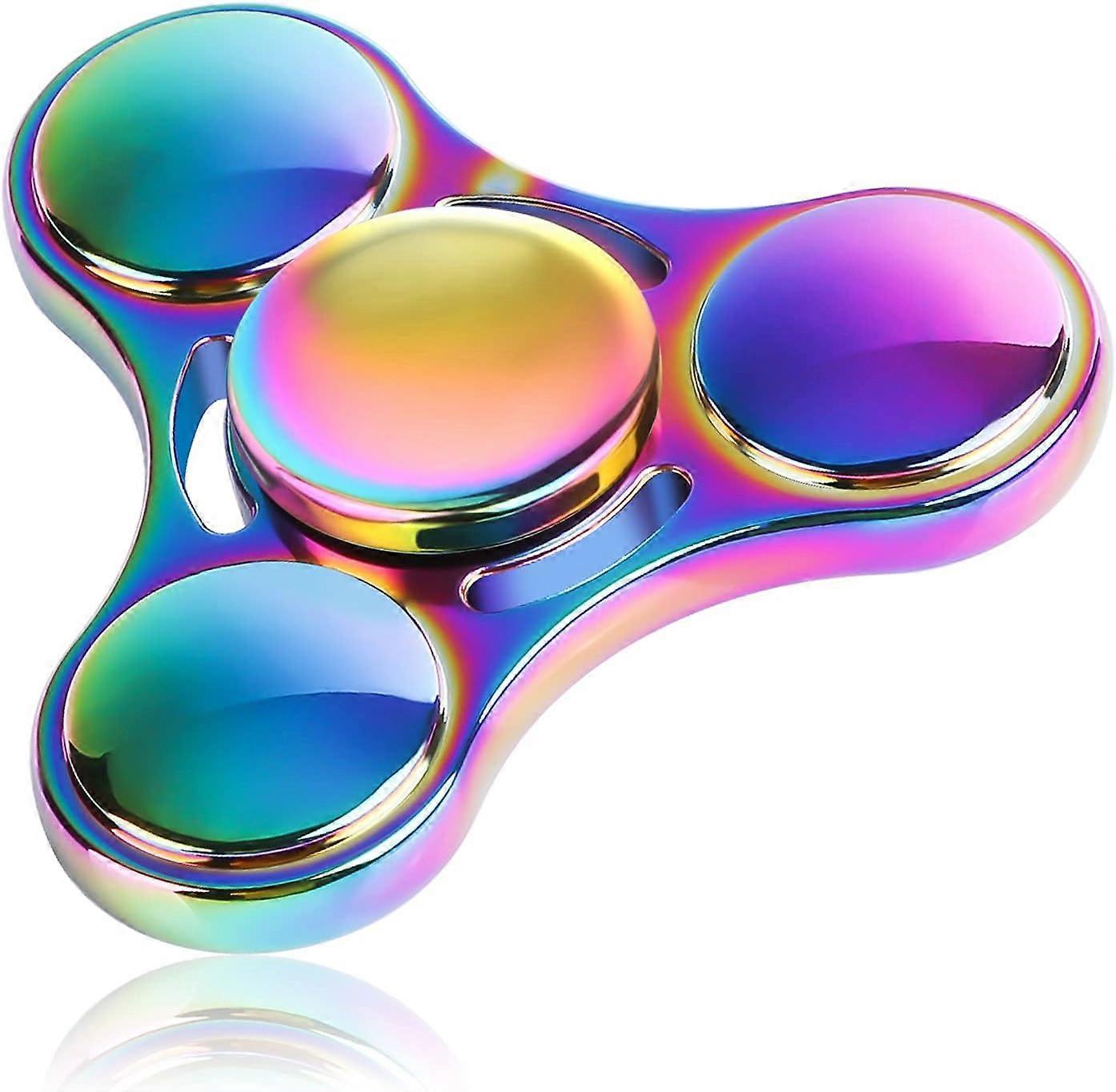 Heyone Fidget Spinner Toy Durable Stainless Steel Bearing High Speed Spins Precision Metal Hand Spinner EDC ADHD Focus Anxiety Stress Relief