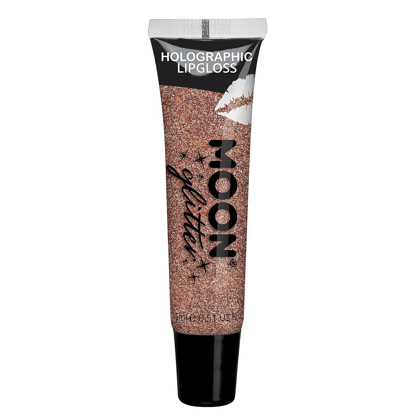 Moon Glittter Moon Glitter - Holographic Glitter Lipgloss - Rose Gold