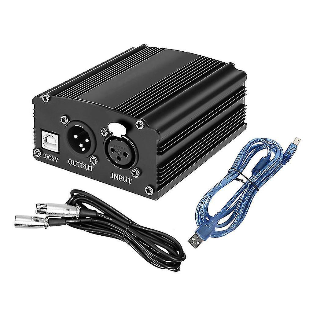 Bxs 48v Phantom Power Supply - Phantom Power For Karaoke Music Recording Condenser