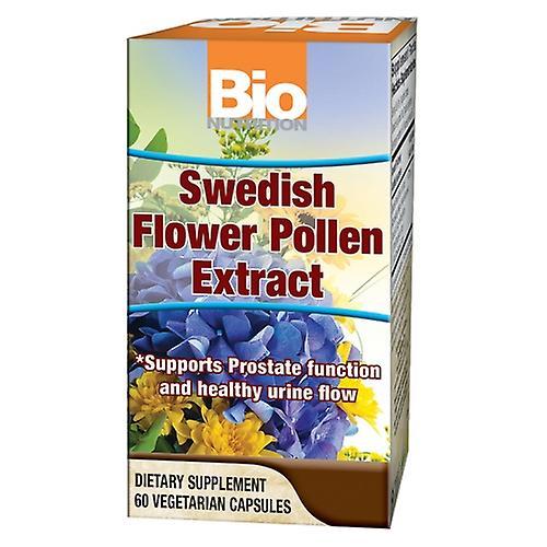 Bio Nutrition Inc Swedish Flower Pollen, 60 Vcaps (Pack of 1)