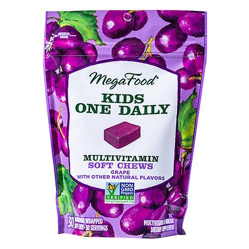 MegaFood Kids Multivitamin ,Grape, 30 Soft Chews