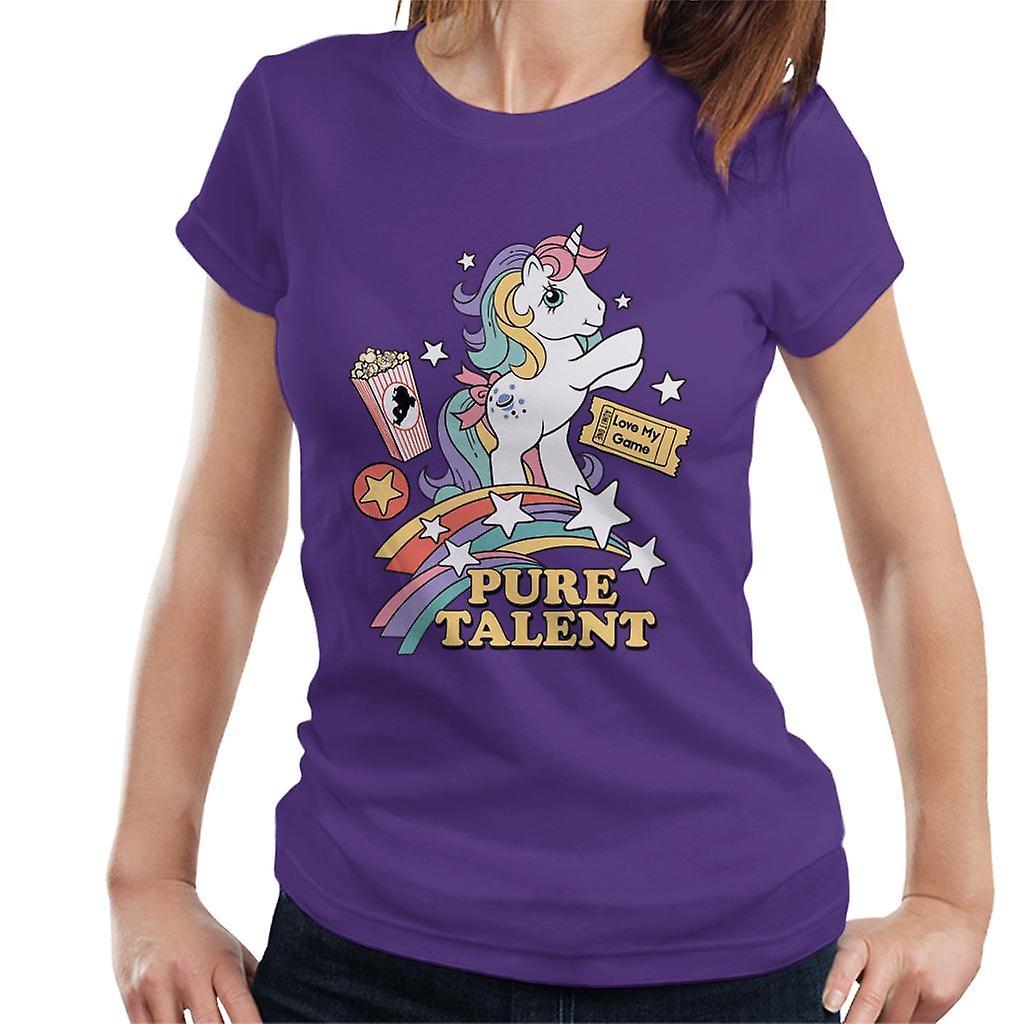 My Little Pony Pure Talent Women's T-Shirt Purple Large