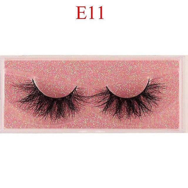 Slowmoose Eyelashes Cruelty Free Handmade Strip Lashes Soft False Eyelashes Makeup E-11