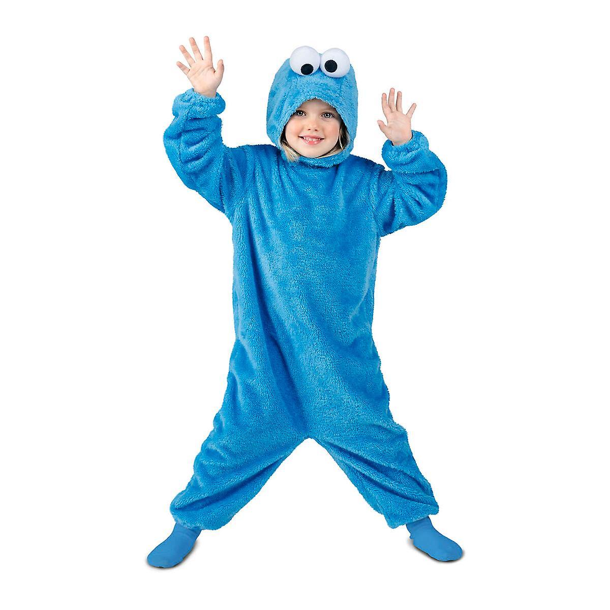 Costume for Children My Other Me Cookie Monster Sesame Street (2 Pieces) 10-12 Years