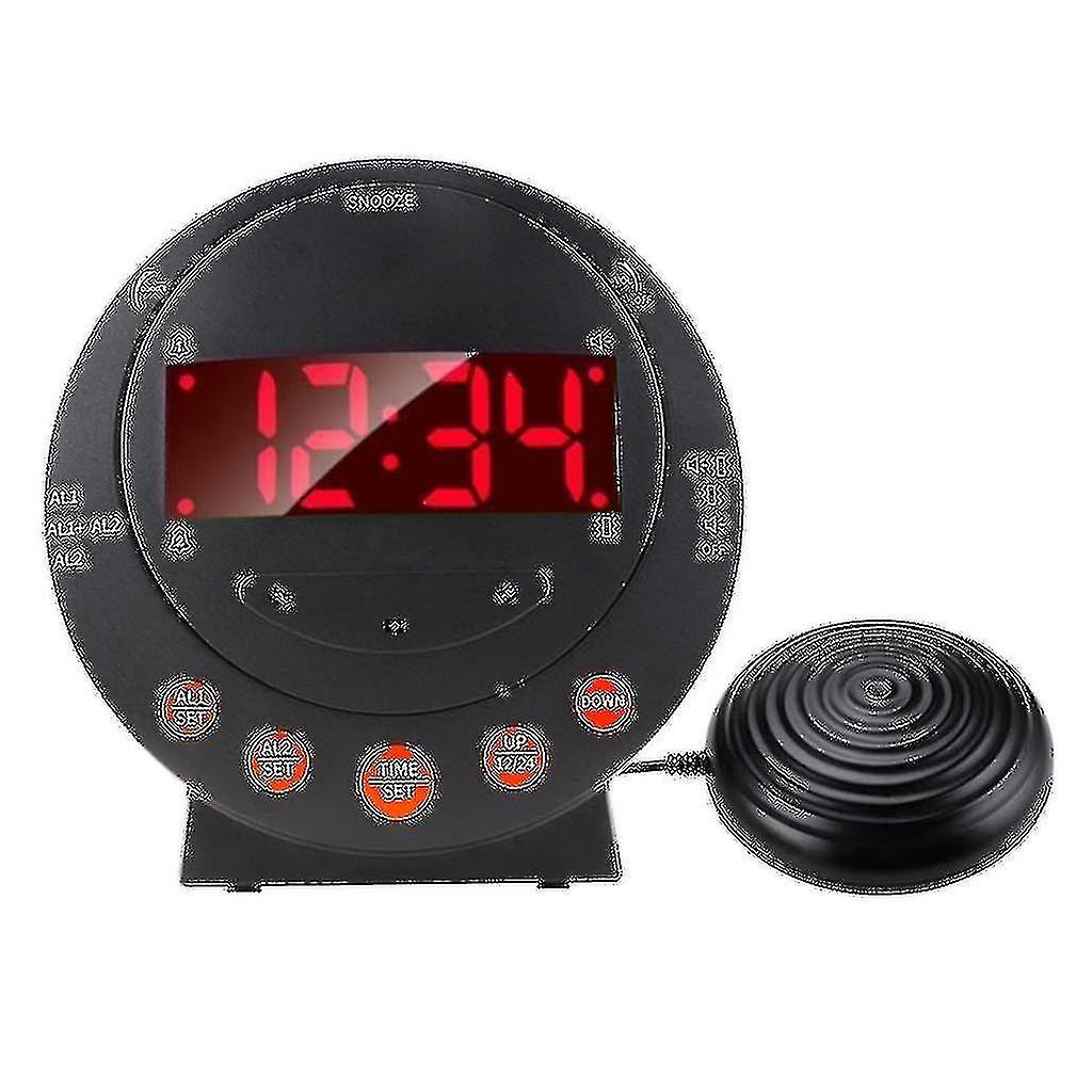 Guangzhou Yunlong Trading Co., Extra Loud Vibrating Alarm Clock With Bed Shaker For Heavy Sleepers Bedroom