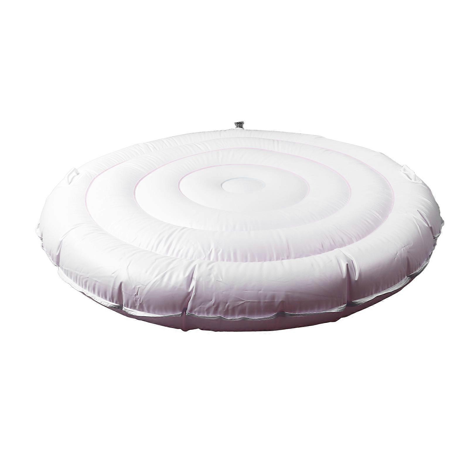 Aespa Inflatable Hot Tub Cover PVC Round Hot Tub Rain Protection Dustproof Heat Preservation Lid For Inflatable Pool