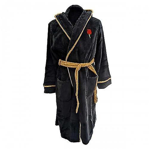 The Godfather Unisex Adult Rose Logo Dressing Gown Black M-L