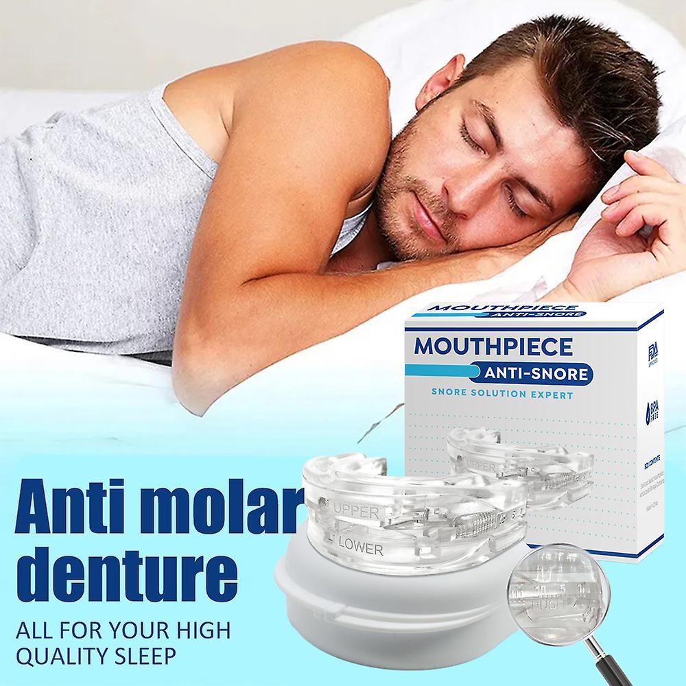 Vicbuy Anti-snoring Mouth Guard, Anti-snoring Mouthpiece, Snoring Solution Helps Stop Snoring, Anti-snoring Devices For A Better Night's Sleep