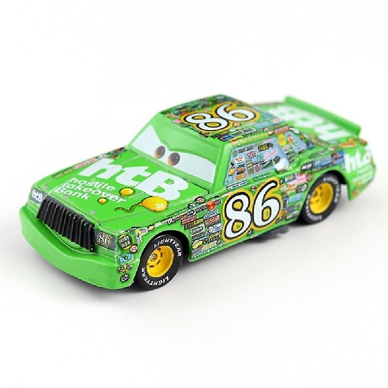 Slowmoose Disney Pixar Cars - Snot Rod,  Dj, Boost & Wingo Metal Diecast Toy Car19