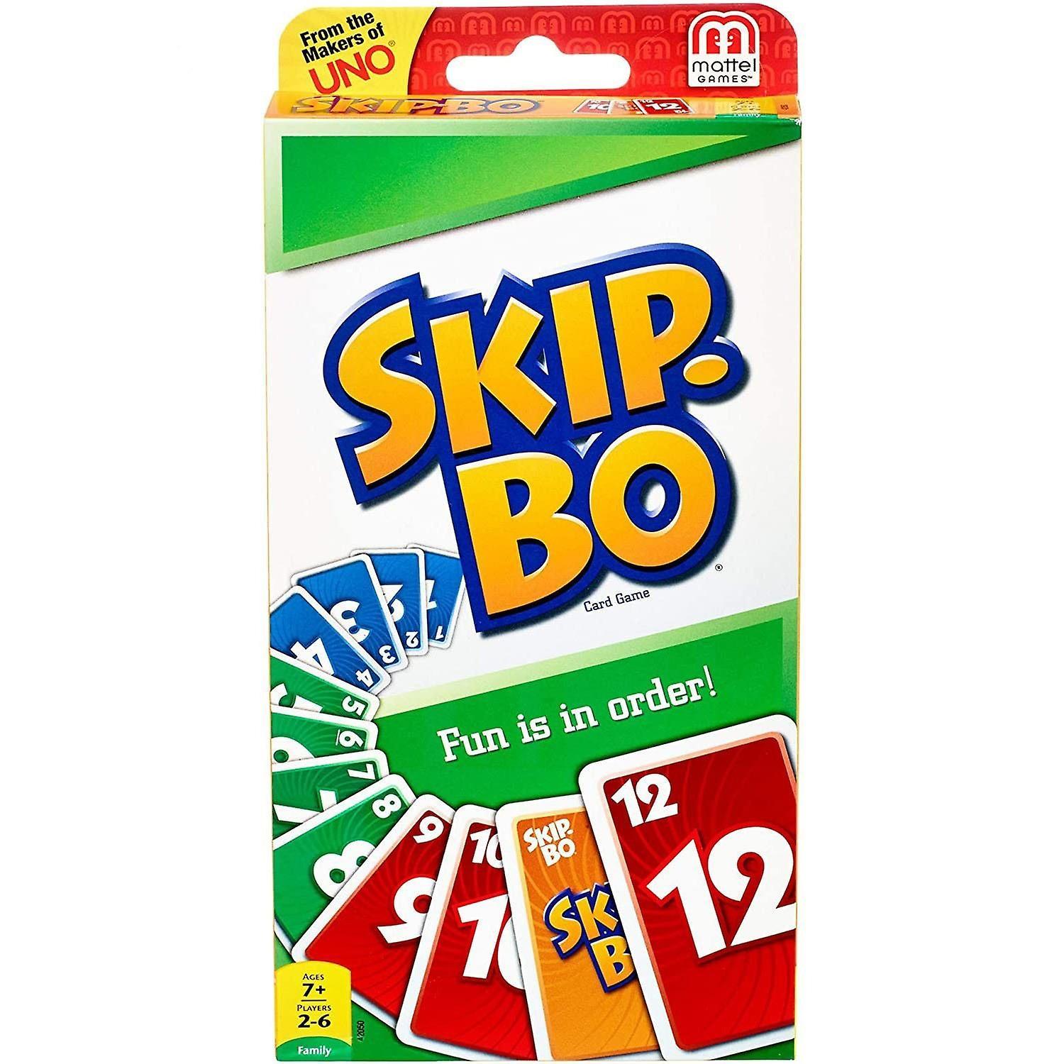 Slowmoose High Fun Multiplayer Playing Toy Card Games UNO Skip Bo