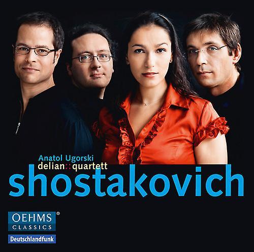 Oehms Shostakovich / Urgorski - Delian: Quartet Plays Shostakovich  [COMPACT DISCS] USA import