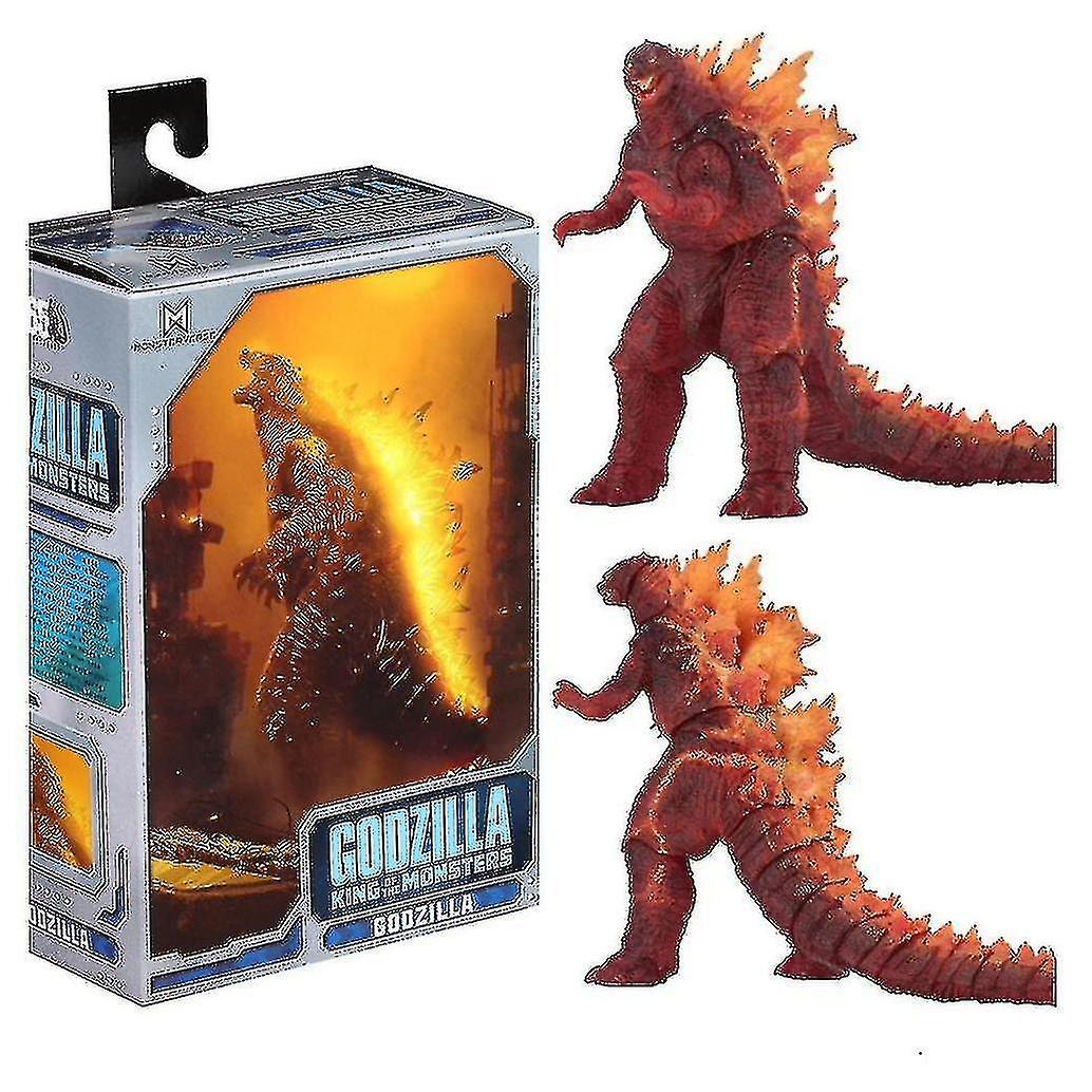 Mingerda 2021 Red Neca Godzilla King Of The Monsters 18cm Pvc Action Figure