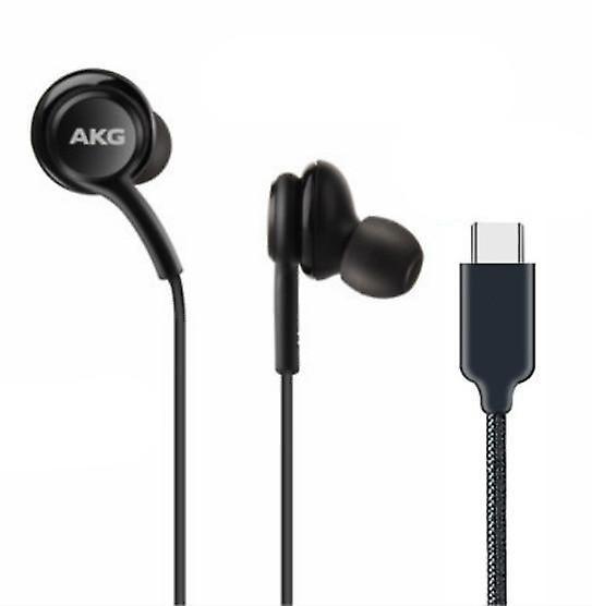 Slowmoose Earphones Eo/ig955/akg-headset, Type C With Mic-wired black Type c NO box