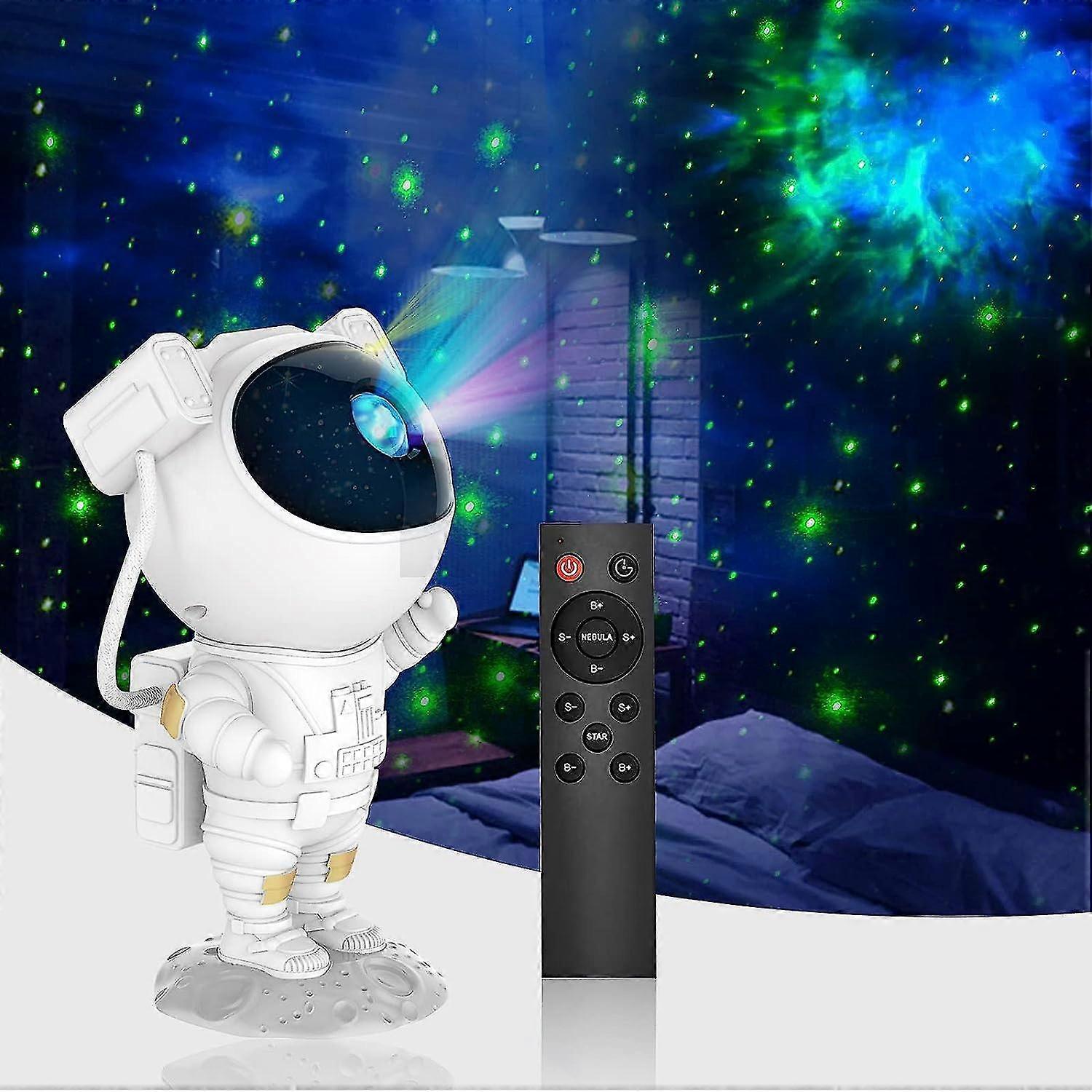 Viewleaf Astronaut Galaxy Projector Starry Sky Night Light, Astronaut Star Projector With Nebula, Timer And Remote Control, Starry Lamp For Bedroom...