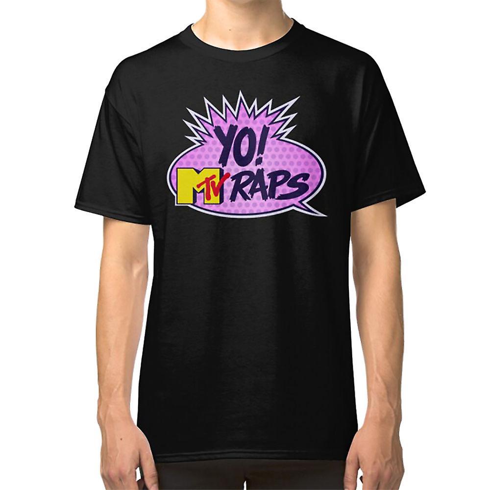 RockShark Yo! MTV Raps T-shirt black M