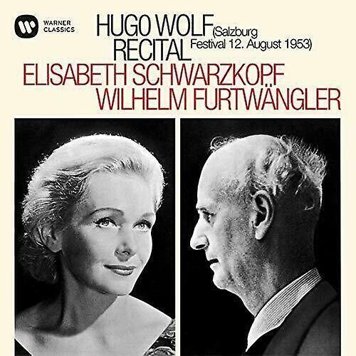 Warner Classics Schwarzkopf,Elisabeth / Furtwangler,Wilhelm - Hugo Wolf Recital - Salzburg, 12 / 08 / 1953 [COMPACT DISCS] USA Import