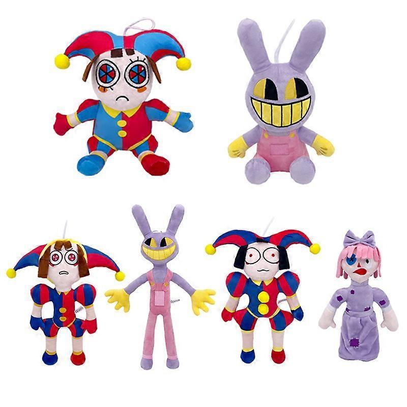 Bagadawang The Amazing Digital Circus Plush Toy Clown Stuffed Doll Kids Gift Style B 10cm