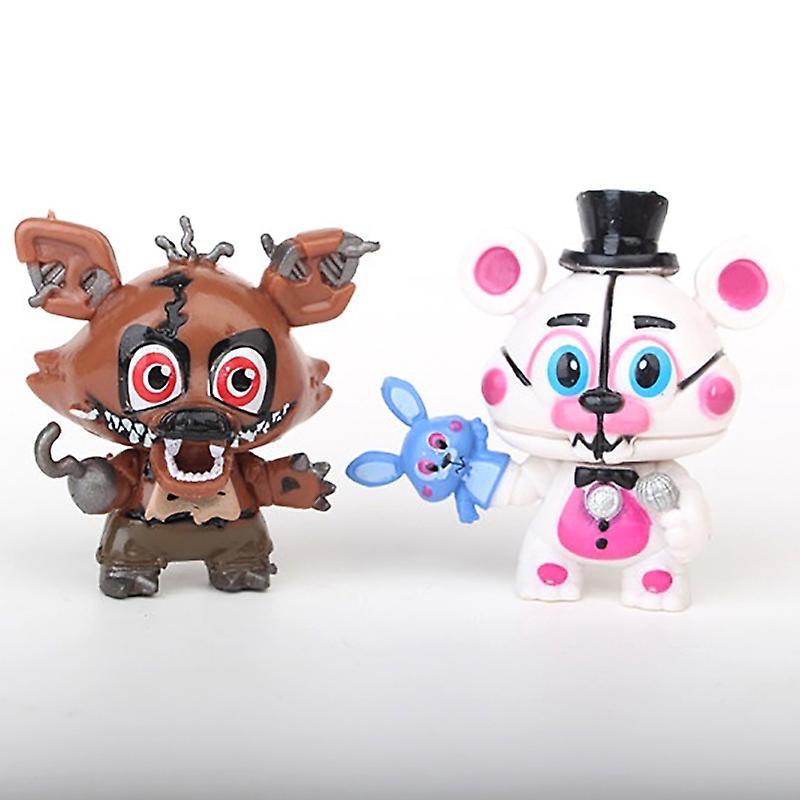 Fisheraw 8Pcs Five Nights at Freddy\\'s FNAF Funko Mini Action Figures Kids Dolls Toys Gift