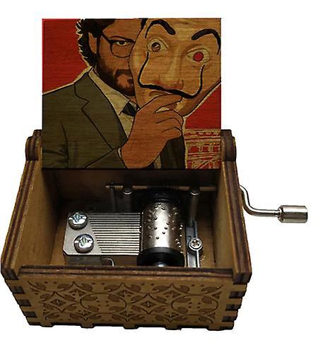 Slowmoose La Casa De Papel Bella Ciao Music Box Hand Crank Music-14