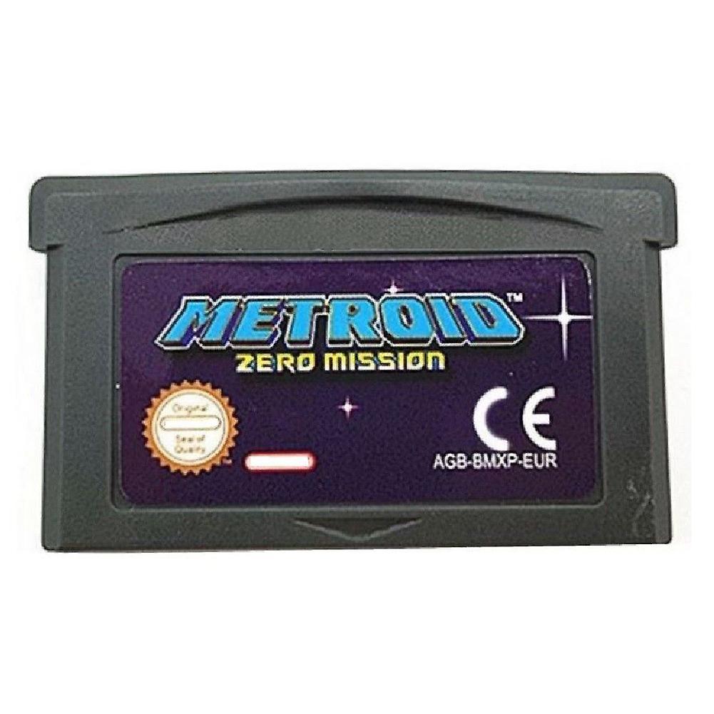 Fairnull EU/US Version Zero Mission Metroid Fusion Game Cartridge Card for  GBA Metroid: Zero Mission EU