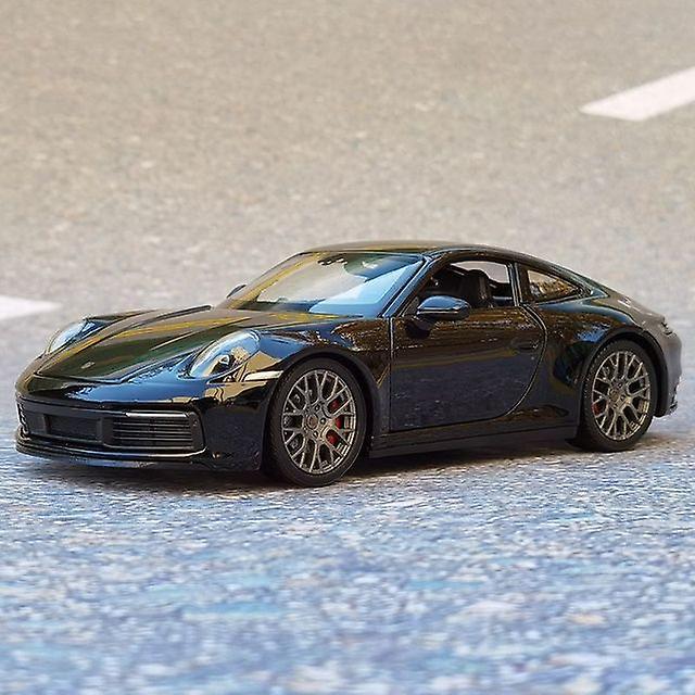 Toy Cars 1:24 Porsche 911 Carrera 4s Coupe Alloy Sports Car Model Diecasts Metal Toy Vehicles Car Model Simulation Childrens Gifts Black