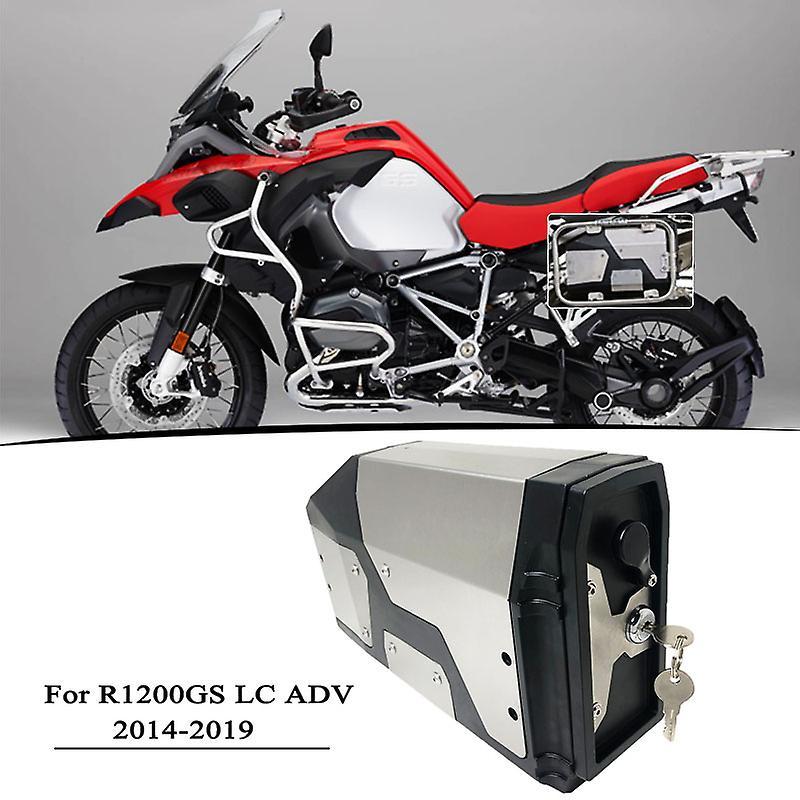 Carrep R1200gs Toolbox 4.2 Liters Fit For Bmw R1200 Gs Lc Adv R 1200gs Adventure R1200 Gs 2014-2019 Aluminum Decorative Side Box Cases